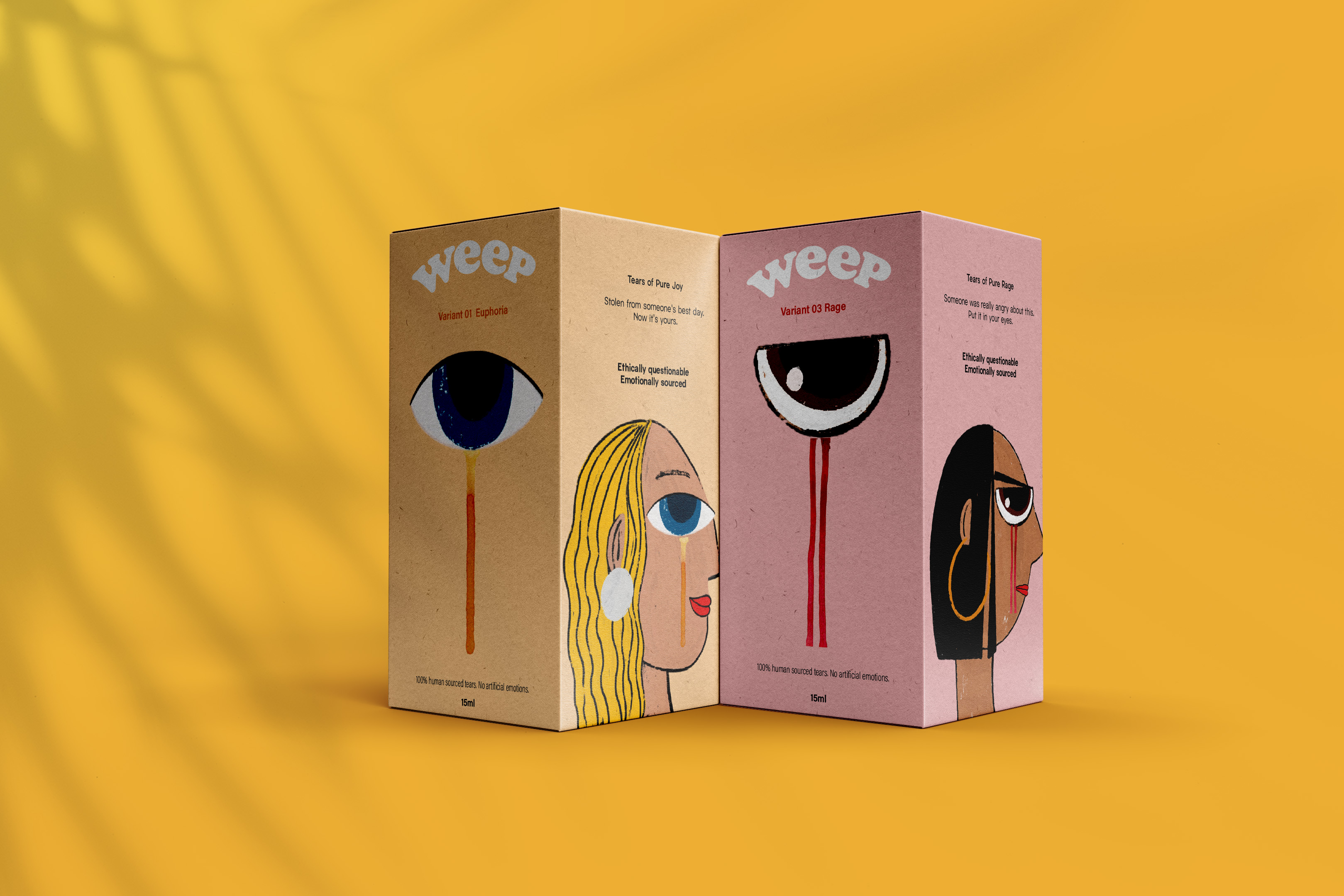 Weep initial packaging concept