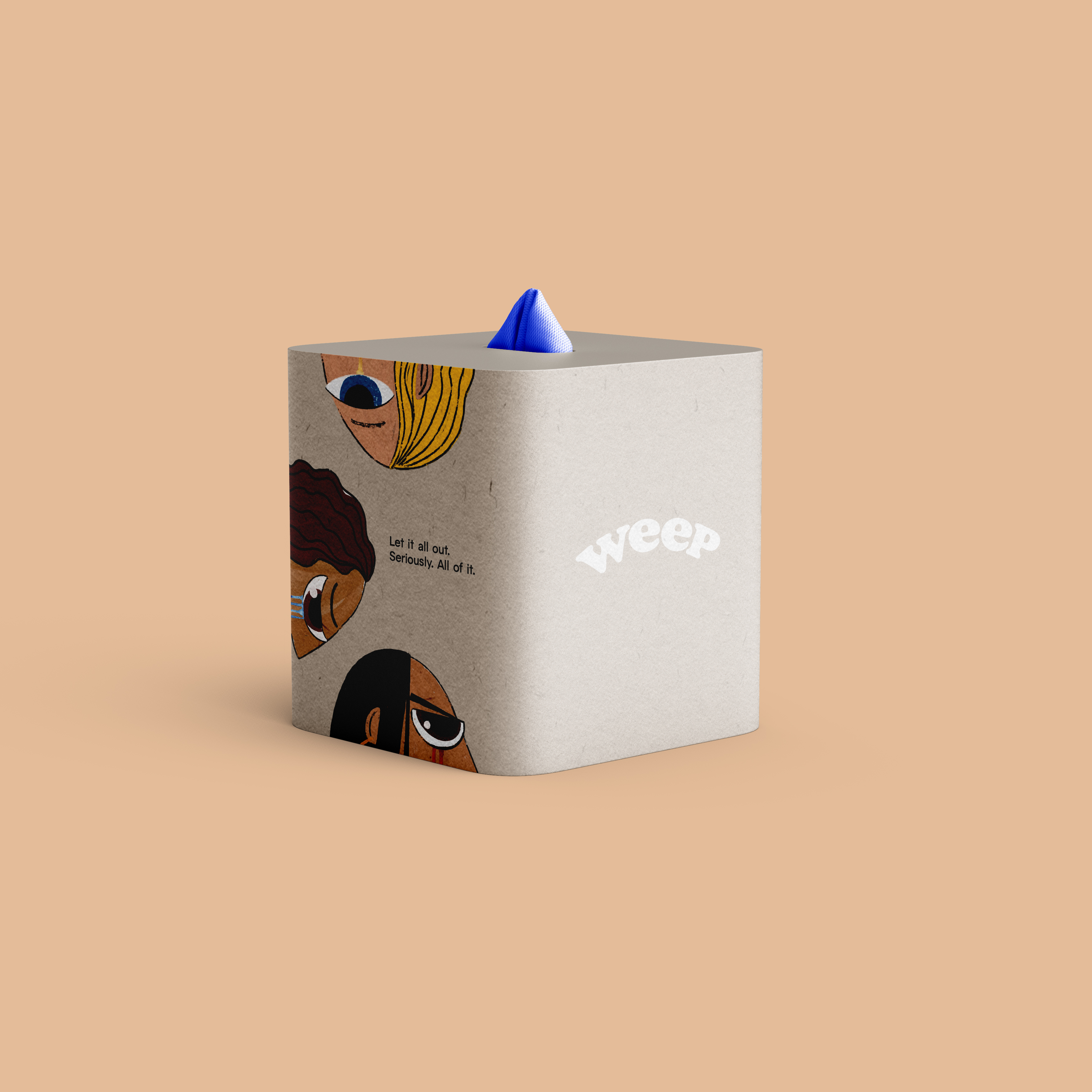 Weep emotional emergency kit